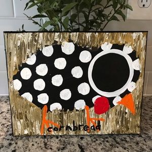 Original Cornbread Guinea Hen Art